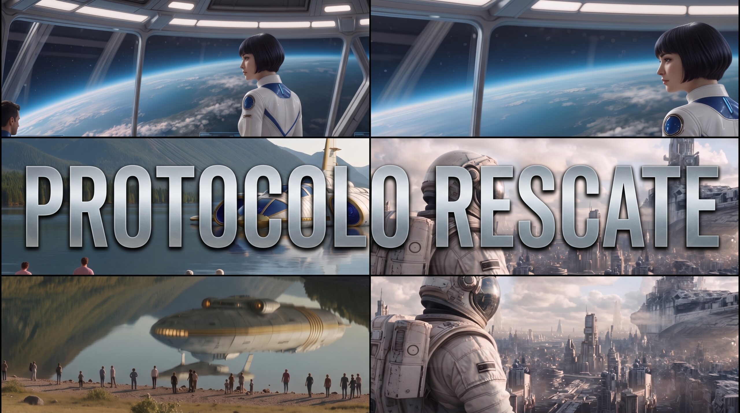Portada del curso: Protocolo Rescate · Año 2040. Tiempos del fin_ Inicio el 30 de octubre 2026.